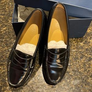 Cole Haan Pinch Penny Men’s Black Leather Loafers, size 7, worn once